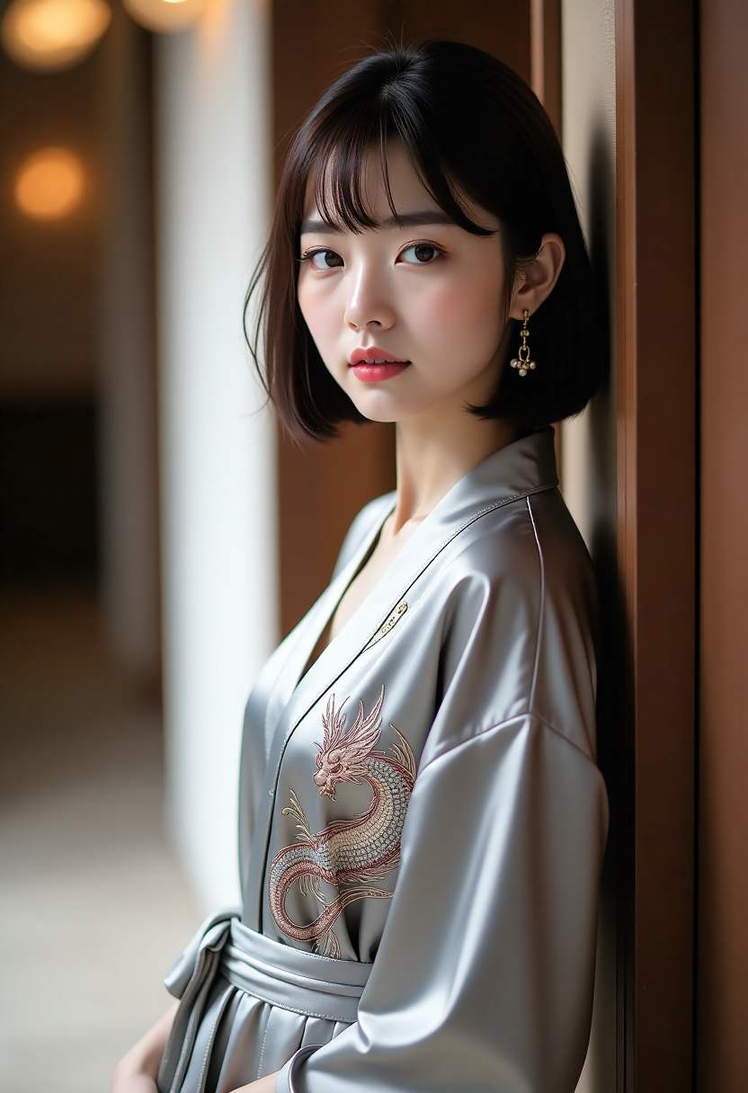 不擅长交际的雪女第一季主视觉